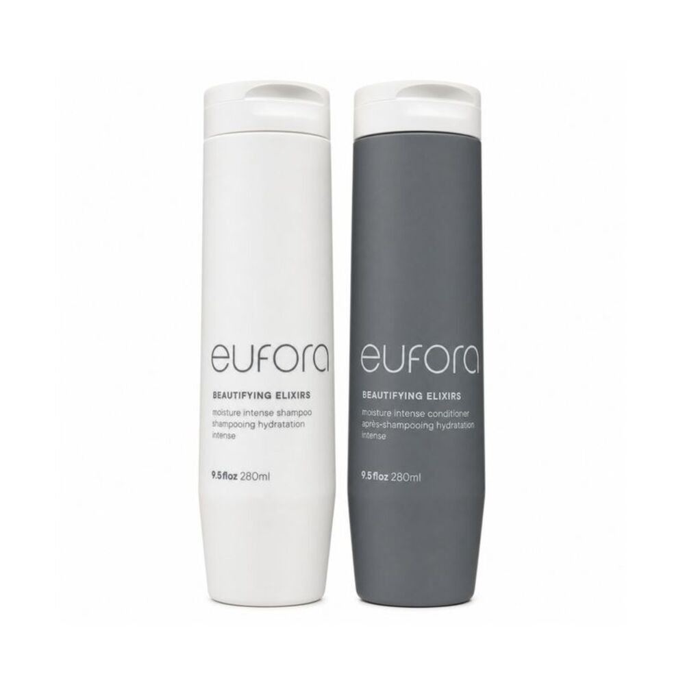 Eufora Beautifying Elixirs Moisture Intense Shampoo & Conditioner 9.5 Oz Set